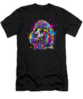 Colorful Poodle Art Dog Lover Poodle Owner Yah Lishr T-Shirt