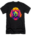 Colorful Poodle Face Cute Rainbow Dog Lover Dh Bubble T-Shirt