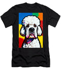 Colorful Portrait of a Poodle Reel Cool Art T-Shirt