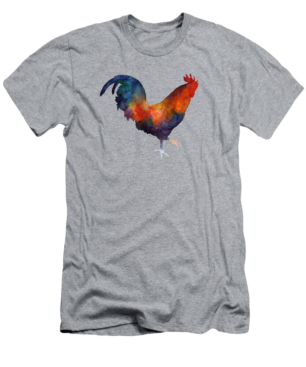Colorful Rooster Hailey E Herrera T-Shirt