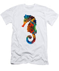 Colorful Seahorse Art By Sharon Cummings Sharon Cummings T-Shirt