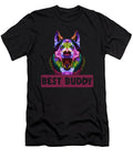 Colorful Siberian Husky Dog Owner Pet Lover Gift Thomas Larch T-Shirt