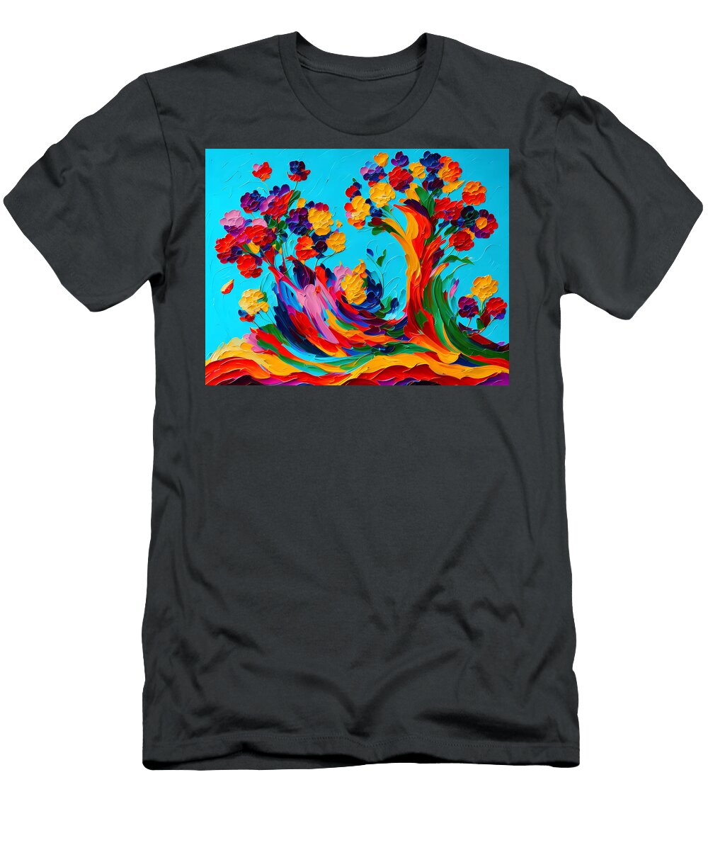 Colors of Trees Bob Smerecki T-Shirt