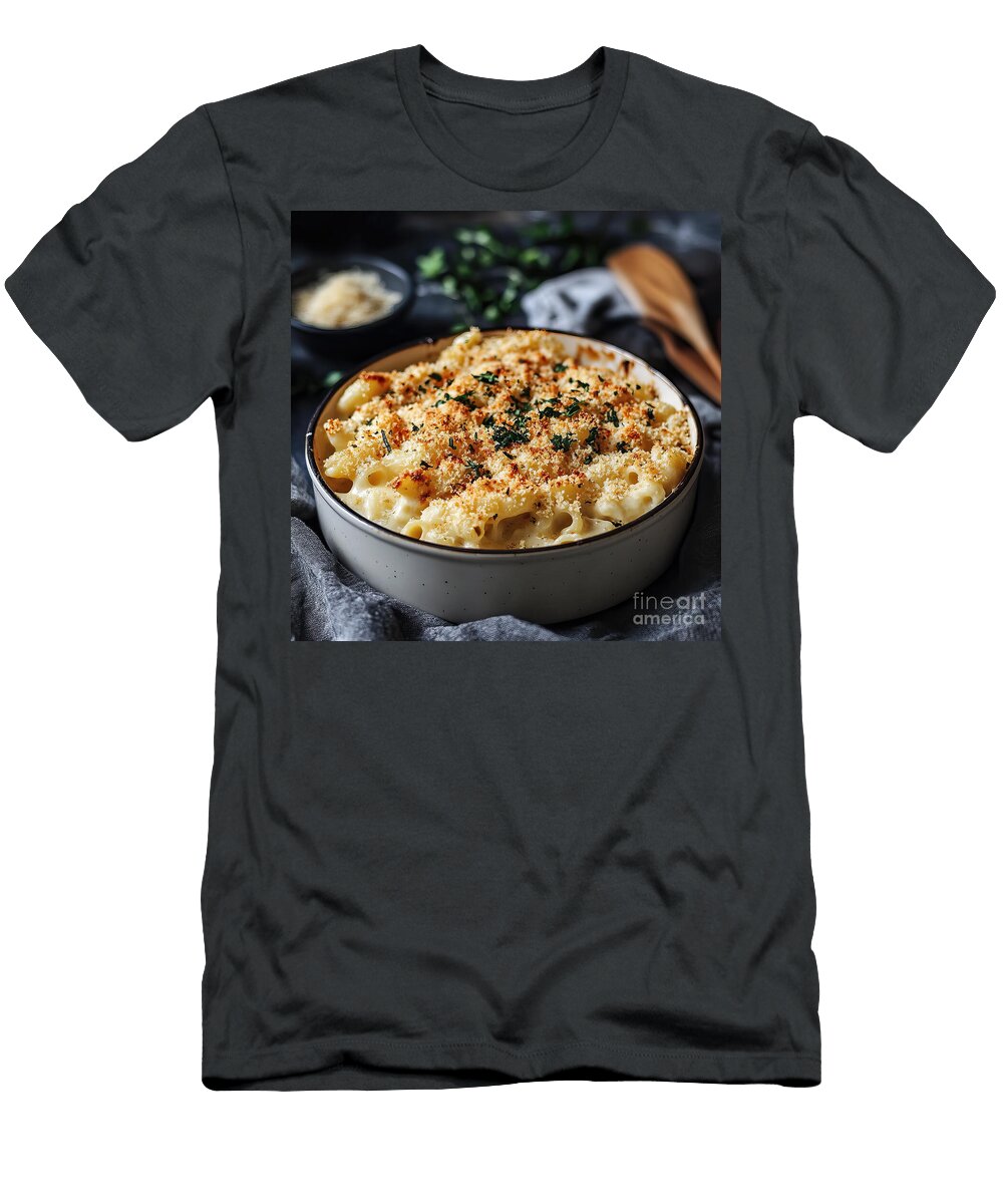 Comfort Food Macaroni and Cheese Elisabeth Lucas T-Shirt