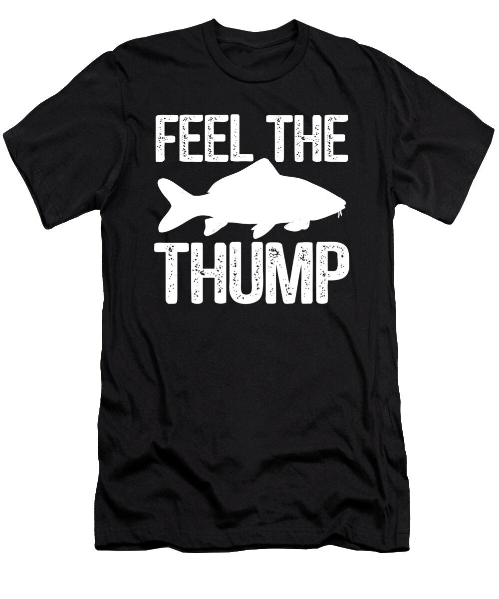 Common Carp Fishing Bait Lure Freshwater Fish Gift Muc Designs T-Shirt