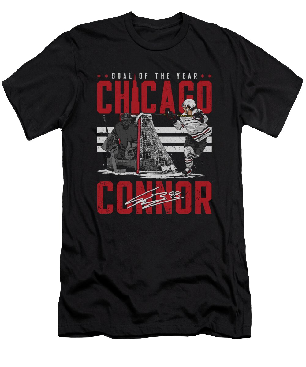Connor Bedard Chicago Goal of the Year Ihsan Sirin T-Shirt