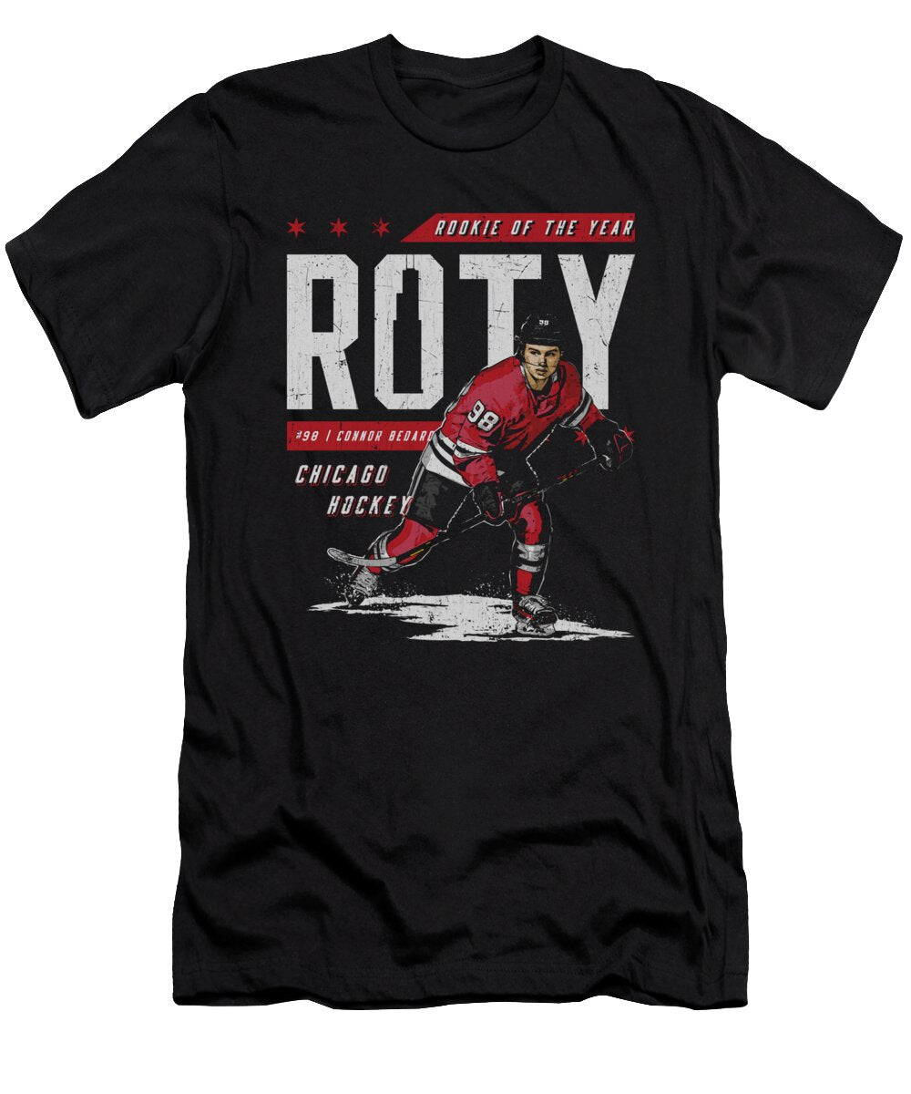 Connor Bedard Chicago Rookie of the Year Ihsan Sirin T-Shirt