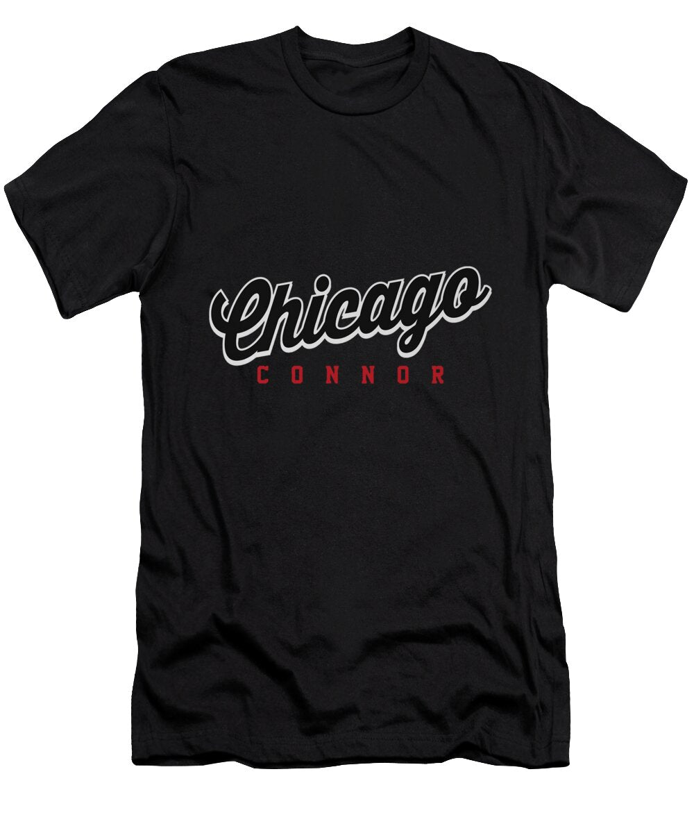 Connor Bedard Chicago Script Connor Ihsan Sirin T-Shirt
