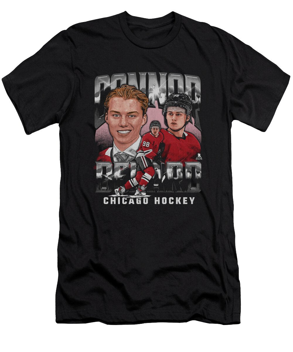 Connor Bedard Chicago Vintage Ihsan Sirin T-Shirt
