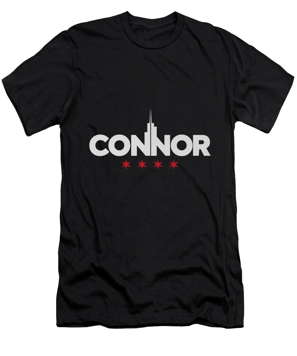 Connor Bedard Chicago Willis Tower Ihsan Sirin T-Shirt