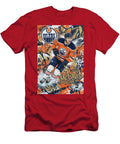 Connor Mcdavid in Action Graffiti Poster Hockey Player NHL Sampadart Gallery T-Shirt