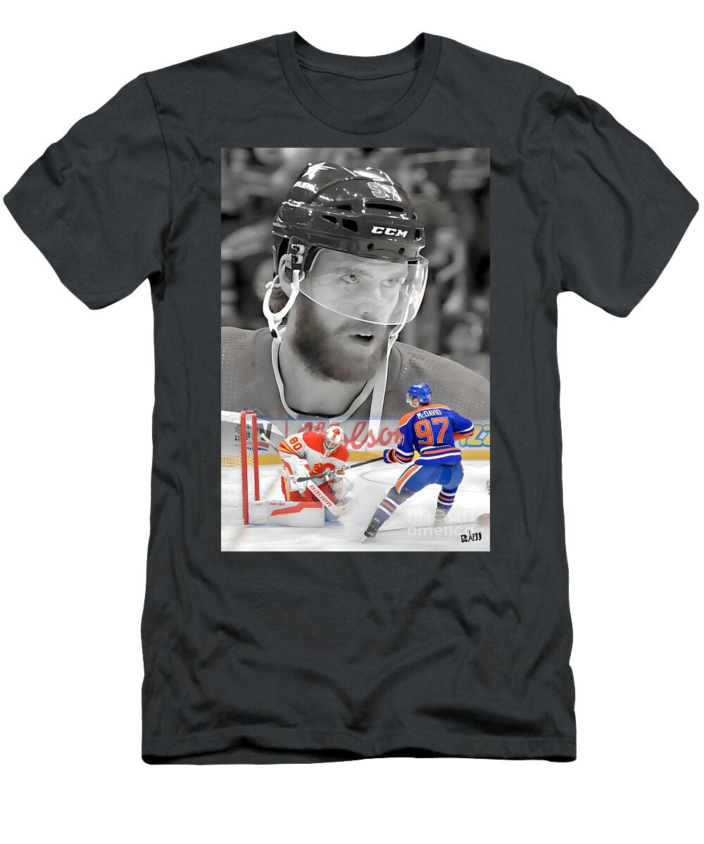 Connor Mcdavid Ober the Top Series 2 Robert Williams T-Shirt