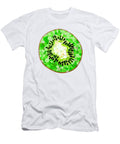 Cool Kiwi Green Fruit Art Sharon Cummings T-Shirt