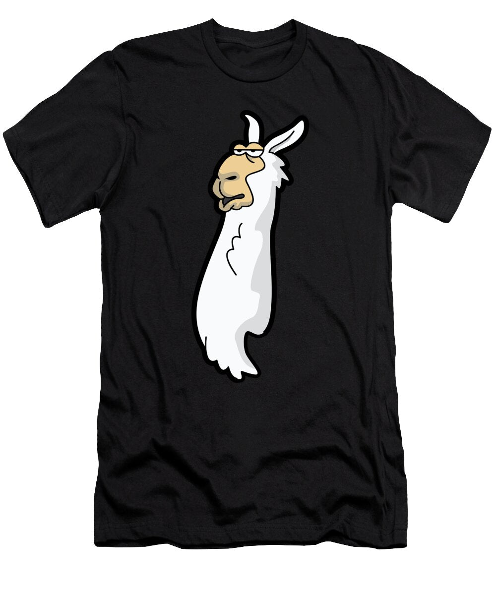 Cool Llama Lama Alpaca Haselshirt T-Shirt