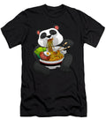 Cool Panda Eating Ramen Art for Men Women Japanese Noodles Dhbubble T-Shirt