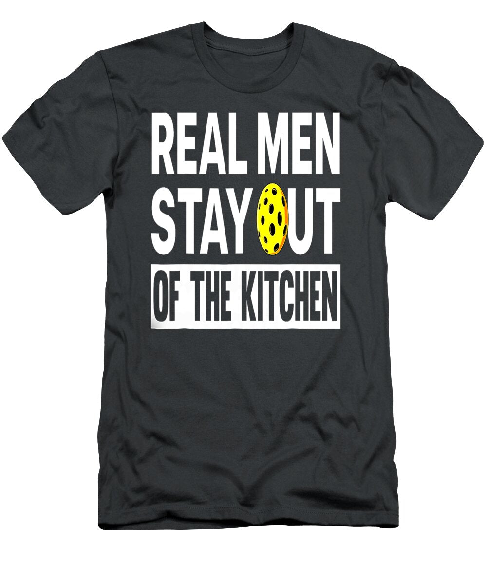 Cool Pickleball for Men Dad Pickle Ball Sports Team Kitchen Nate Kiki T-Shirt