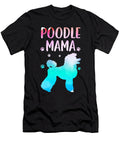 Cool Poodle Art for Women Mom Pet Dog Standard Natalie Lidford T-Shirt