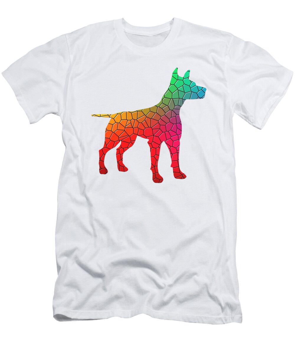 Cool Rainbow Dog Kaylin Watchorn T-Shirt