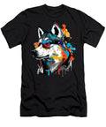 Cool Siberian Husky Dog Lover Huskies Puppies Natalie Lidford T-Shirt