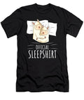 Cool Sleeping Alpaca Llama Lover Napping Official Sleepshirt Gift for Fans Ezone Prints T-Shirt