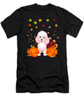 Cool Thanksgiving Poodle Turkey Costume Fall Autumn Gift Dhbubble T-Shirt