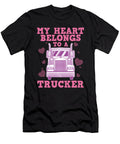 Cool Truckers Wife Gift for Women Funny Truck Driver Girl Long Sleeve Julien T-Shirt
