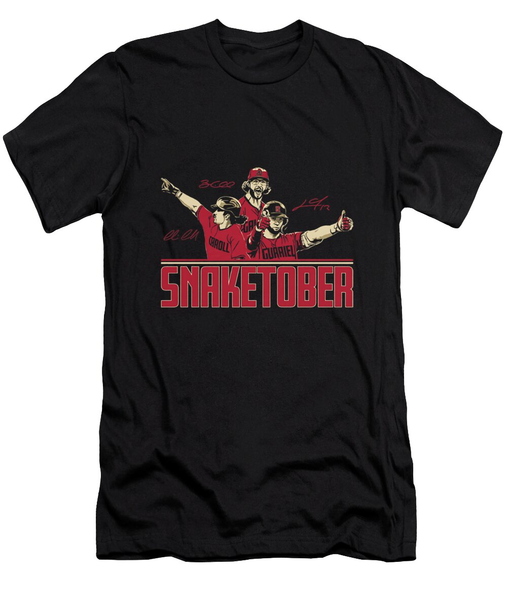 Corbin Caroll Lourdes Gurriel Jr and Zac Gallen Snaketober Ozlem Altin T-Shirt