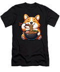 Corgi Eating Ramen Noodle Anime Kawaii Japanese Food Lover Job T-Shirt