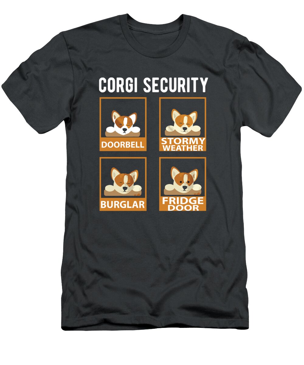 Corgi Securitytranspermentpng Celestial Images T-Shirt
