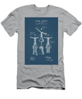 Corkscrew Patent Blueprint Denny H T-Shirt