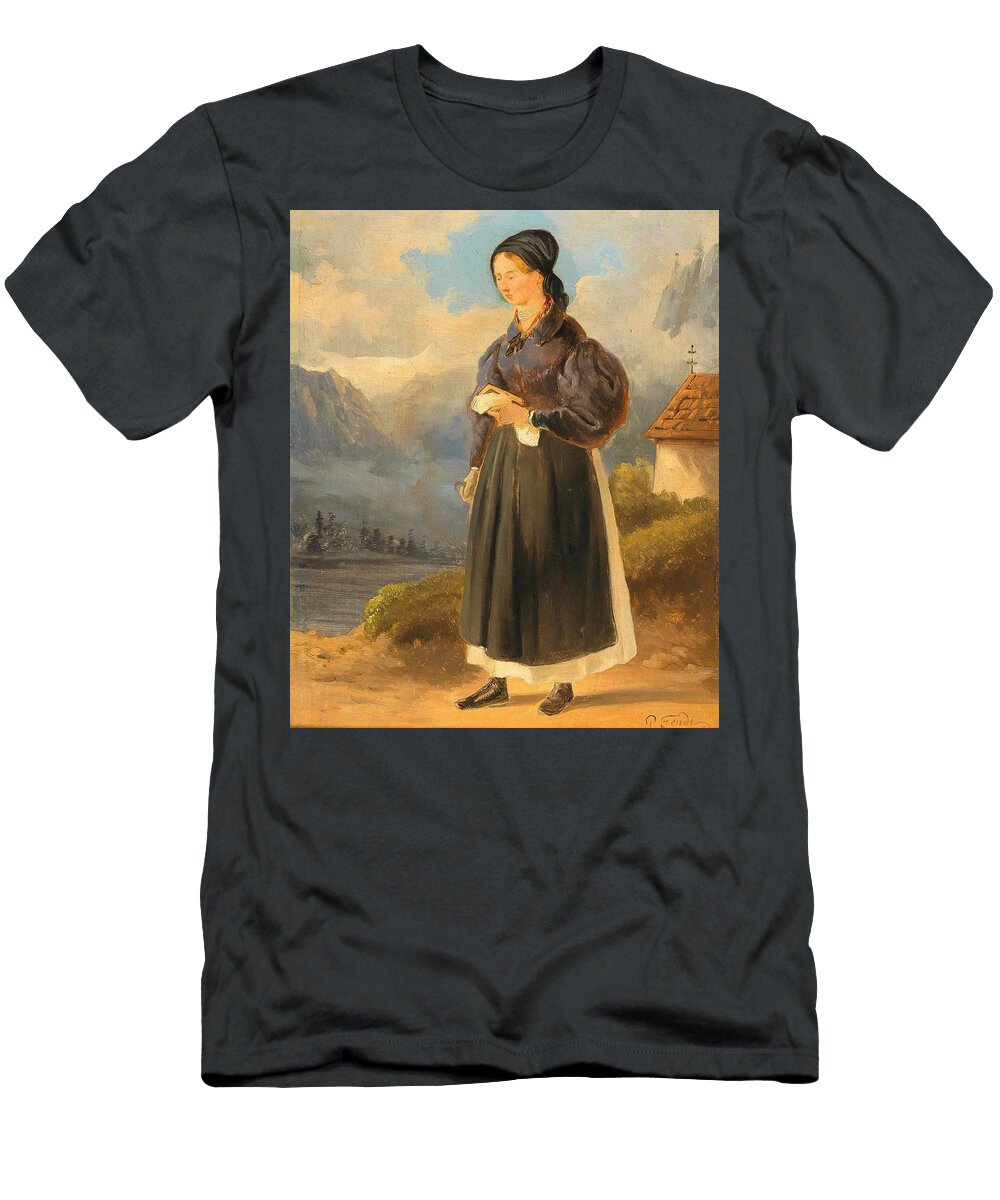 Countrywoman From the Salzkammergut Peter Fendi Austrian T-Shirt