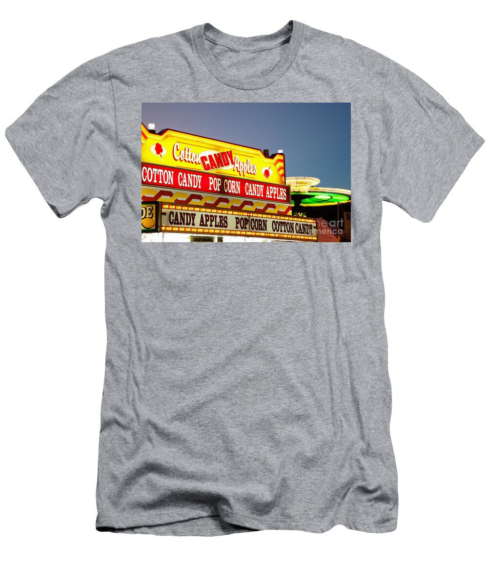 County Fair Concession Stand Food Sign Paul Velgos T-Shirt