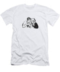 Couple Drinking Milkshake Csa Images T-Shirt