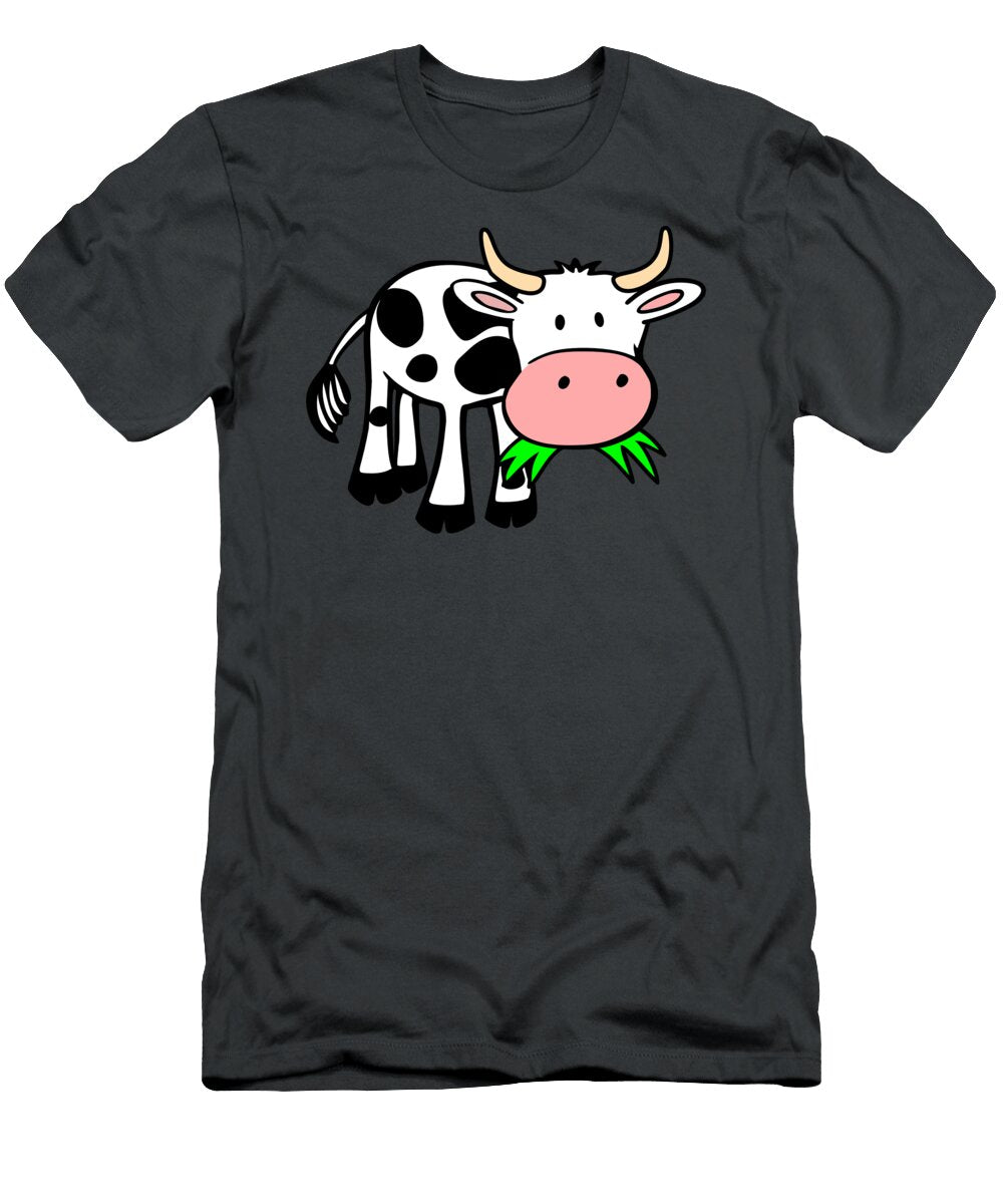 Cow Grass Eating Animal Funny Gift Ideas T-Shirt