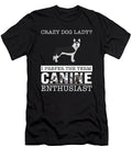 Crazy Husky Dog Lady I Prefer the Term Canine Enthusiast Jose O T-Shirt
