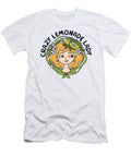 Crazy Lemonade Lady Business Cardboard Lemonade Stand Graphics Lab T-Shirt