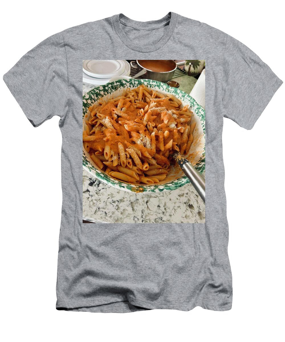 Creamy Penne Pasta Dish Michael Burke T-Shirt