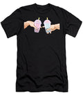 Creation of Adam Hands Boba Tea Michelangelo Bubble Tea Lambe Gini T-Shirt