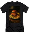 Crispy Chicken Sandwich with Chips James Spears T-Shirt
