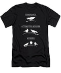 Crow Poetry Attempted Murder Skull Gothic Edgar Shannon Nelson Art T-Shirt