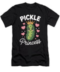 Crowned Pickle Surrounded By Hearts Joanna Redesiuk T-Shirt