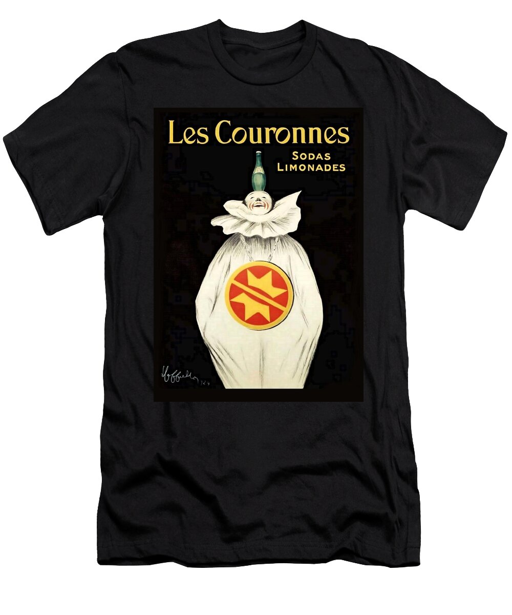 Crowns Soda Advertising Poster Leonetto Cappiello T-Shirt
