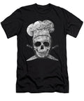 Culinary Bbq Chef Skull Butcher Shannon Nelson Art T-Shirt