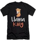 Cunning Llama King Alpaca Llama Retro Ezone Prints T-Shirt