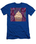 Cupcake on Paisley Kazumi Whitemoon T-Shirt
