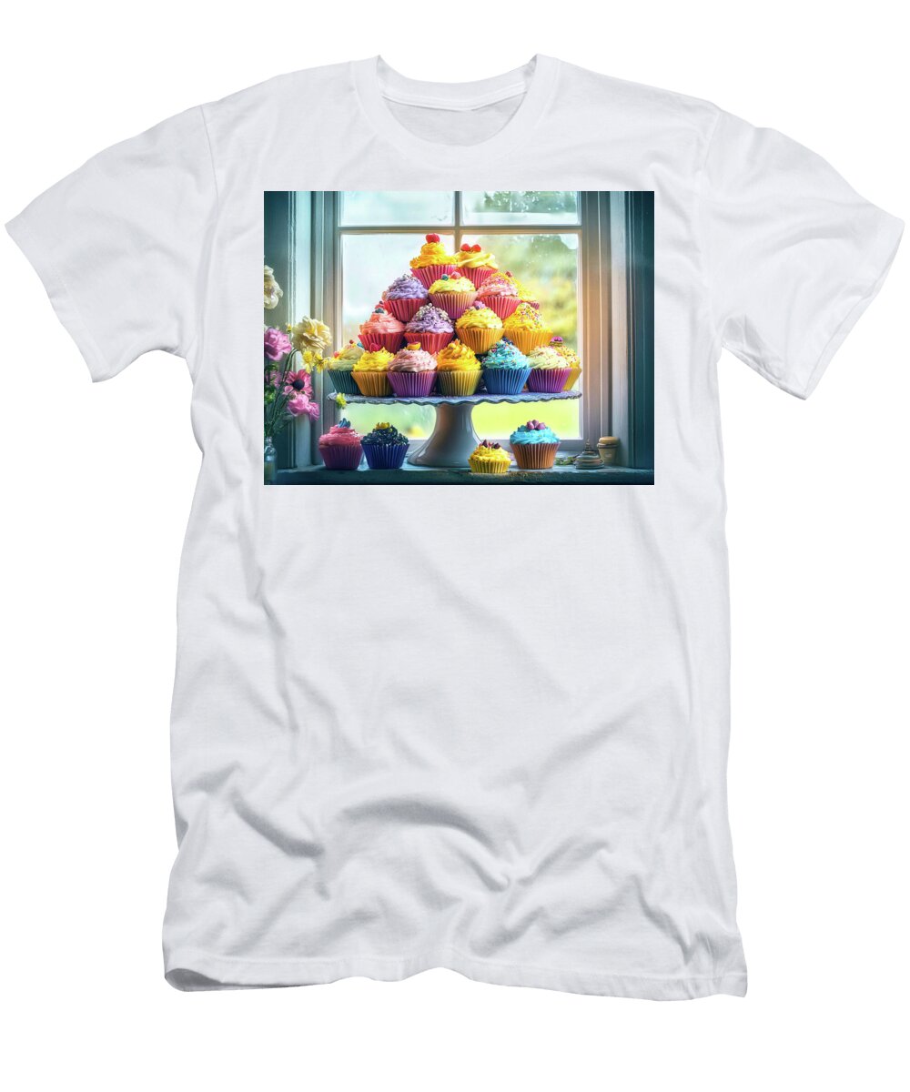 Cupcakes in the Window Garry Gay T-Shirt