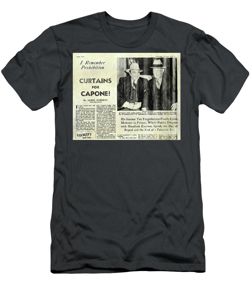 Curtains for Capone Jon Neidert T-Shirt