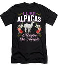 Cute Alpaca Alpaca Lover Gift I Like Alpacas and Maybe Like 3 People Llama Gift Womens Gift Girls Sifou Store T-Shirt