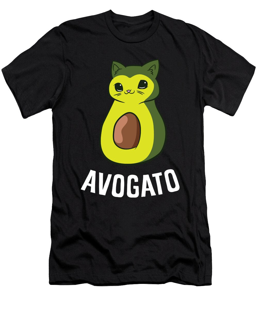 Cute Avogato Cinco De Mayo Avocado Cat Funny Avocado Eq Designs T-Shirt
