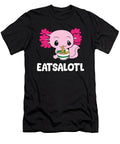 Cute Axolotl Eating Ramen Soup Eatsalotl Axolotl Eq Designs T-Shirt